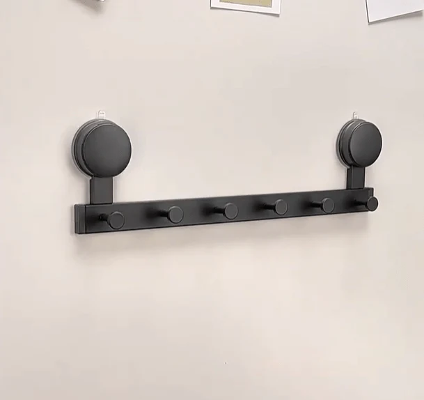 Multi-Purpose Wall Mounted Suction Cup Hook Rack - Image 6