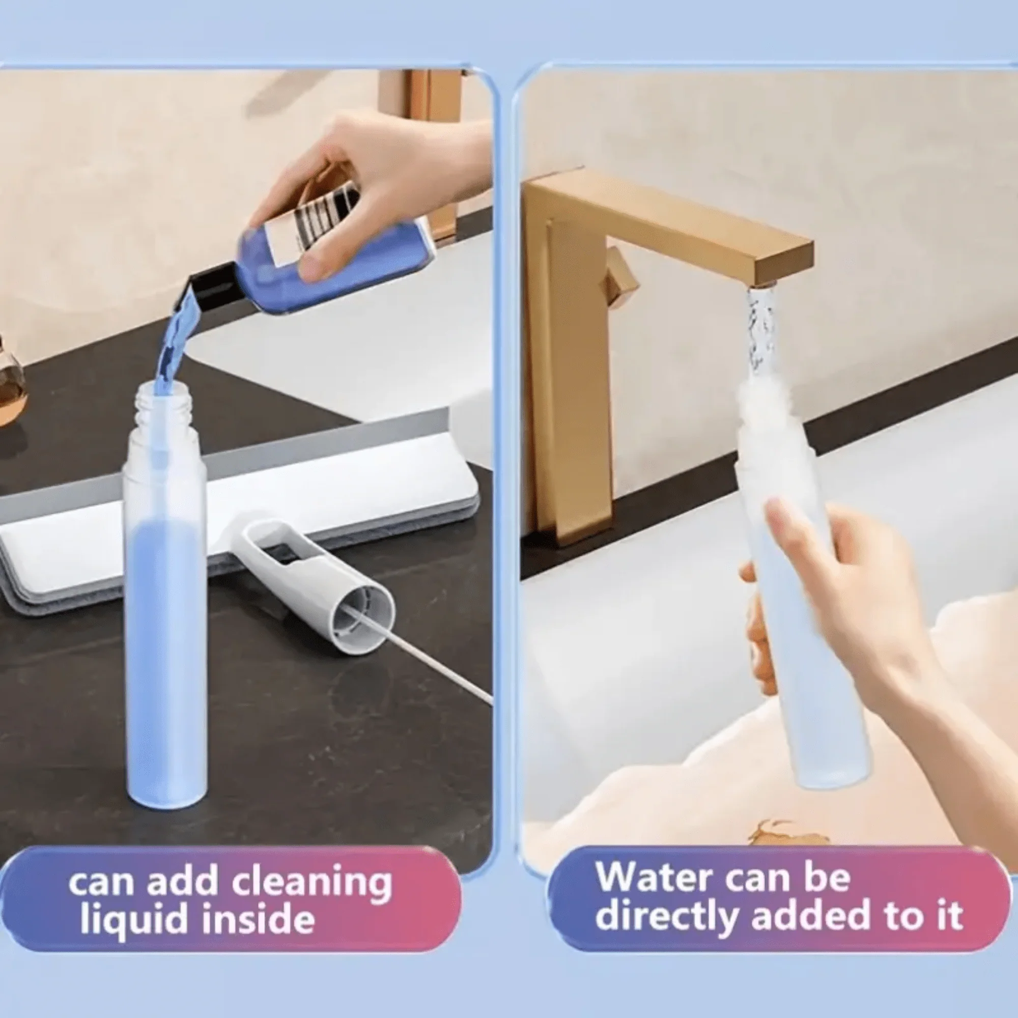 Multi-Purpose Window Cleaning Wiper with Spray & Scraper - Image 4