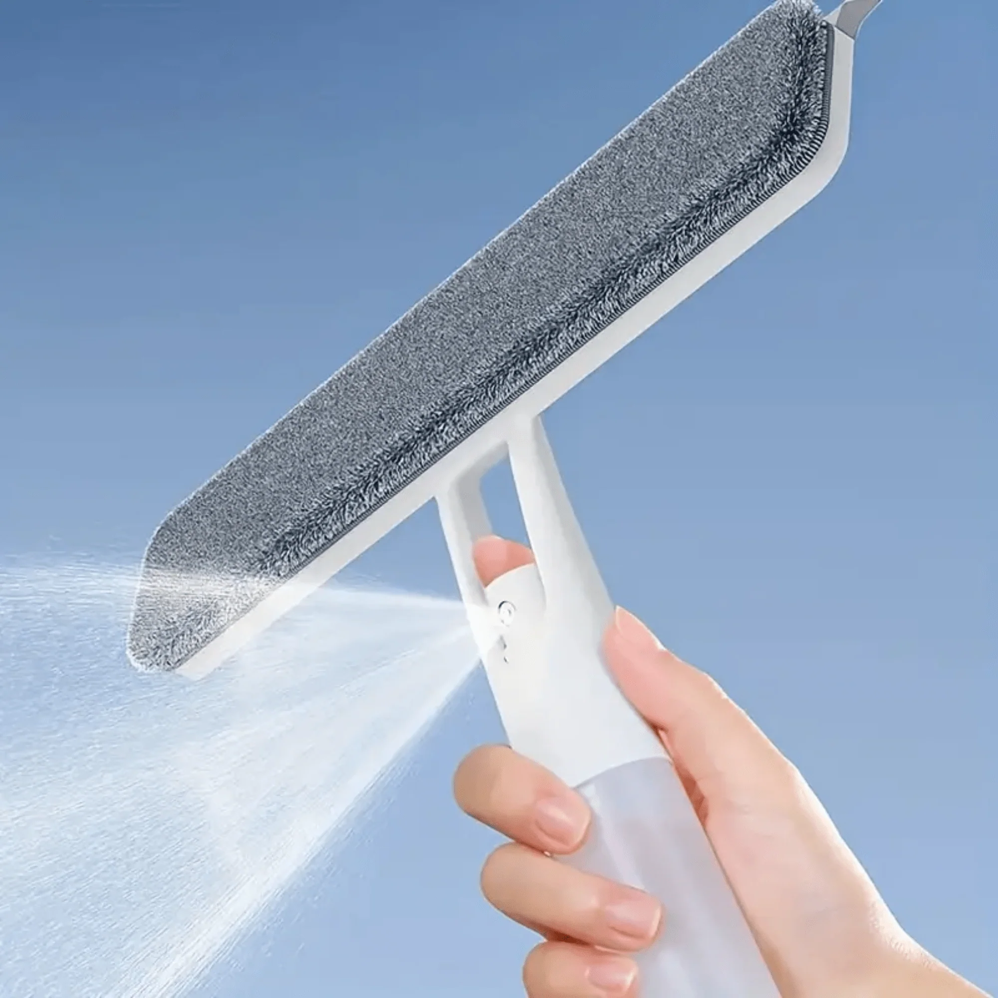 Multi-Purpose Window Cleaning Wiper with Spray & Scraper - Image 7