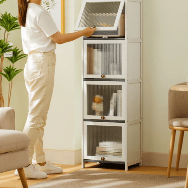 Multi-Storage Wardrobe Cabinet (4-Layer) - Image 4