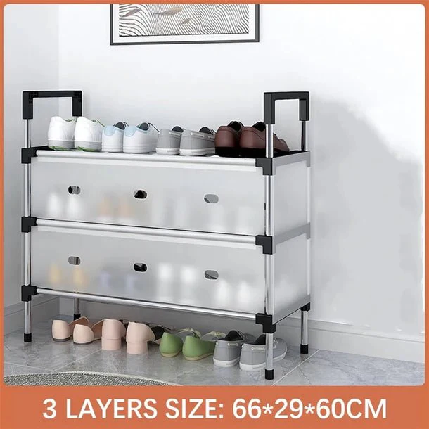 Multi-Tier Dust-Proof Shoe Rack - Image 6