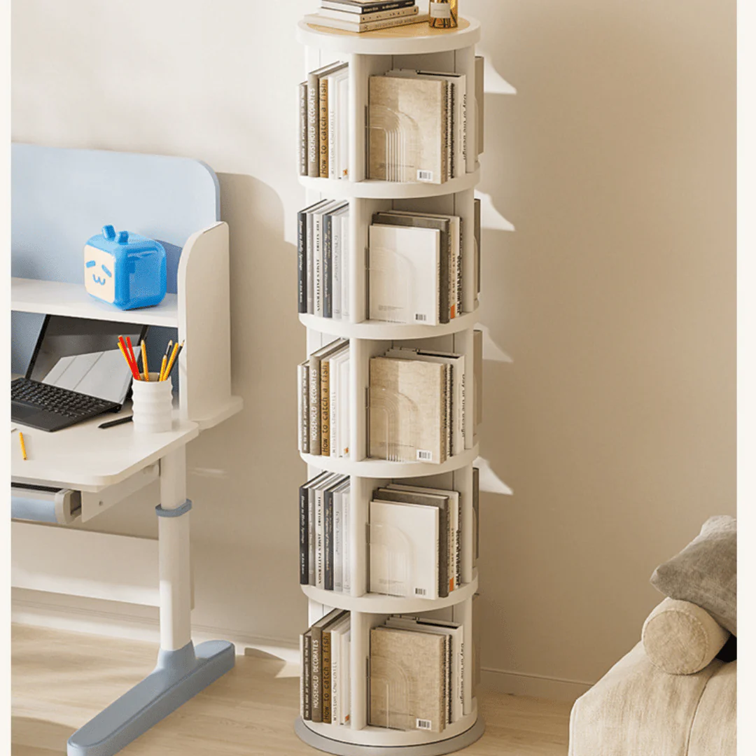 Multi-Tier Plastic Book Storage Cabinet(43cm) - Image 3
