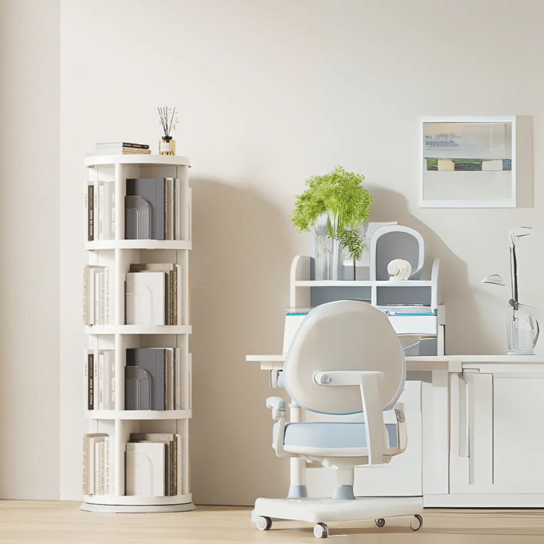 Multi-Tier Plastic Book Storage Cabinet(43cm) - Image 4