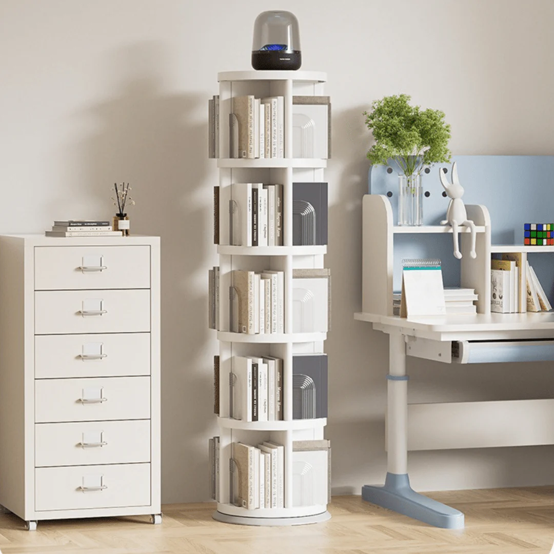 Multi-Tier Plastic Book Storage Cabinet(43cm) - Image 5