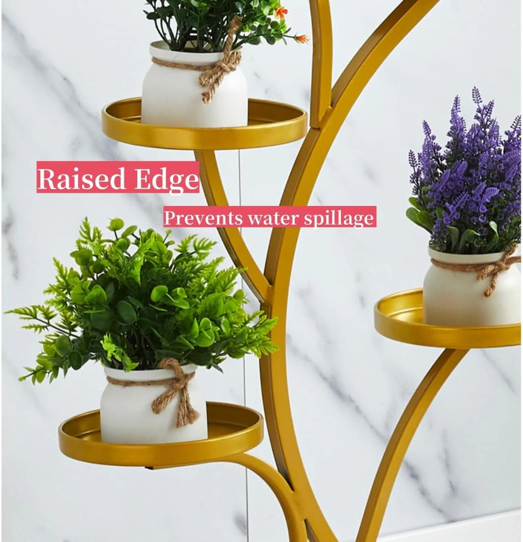 Multi-Tier Rolling Indoor Plant Display Stand - Image 5