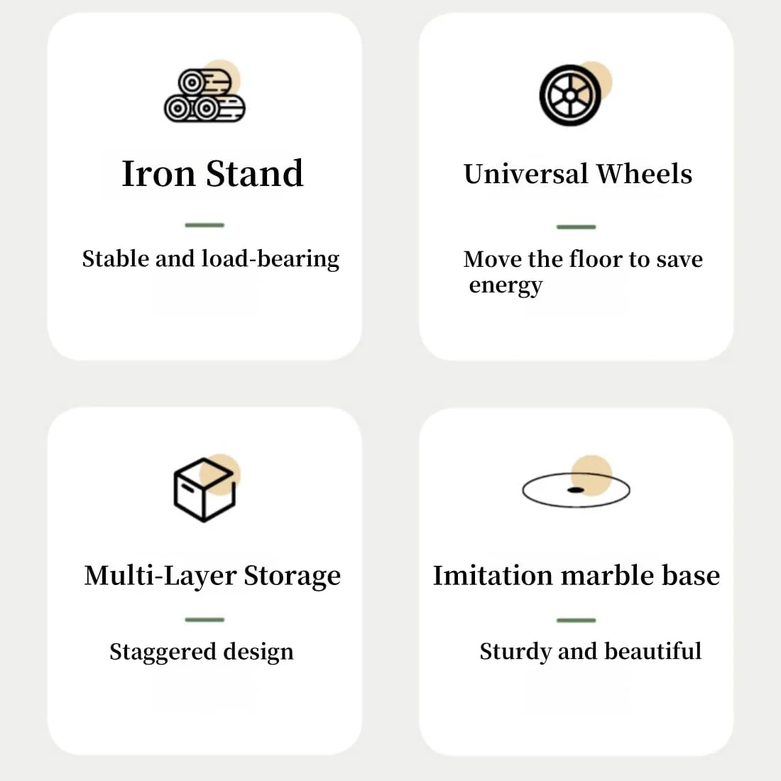 Multi-Tier Rolling Indoor Plant Display Stand - Image 6