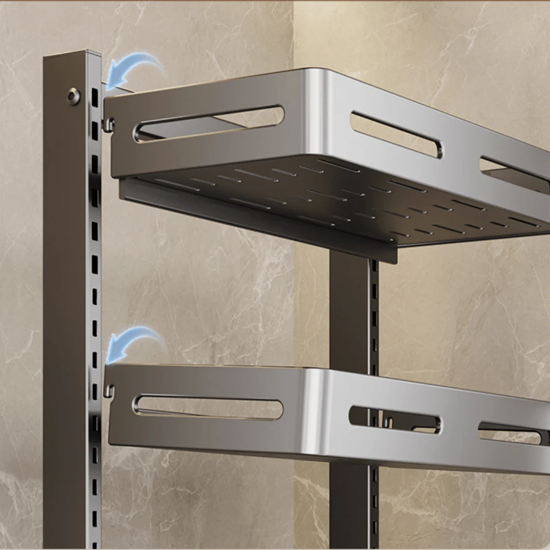 Multi-Tier Stainless Steel Kitchen Storage Rack(43cm) - Image 5
