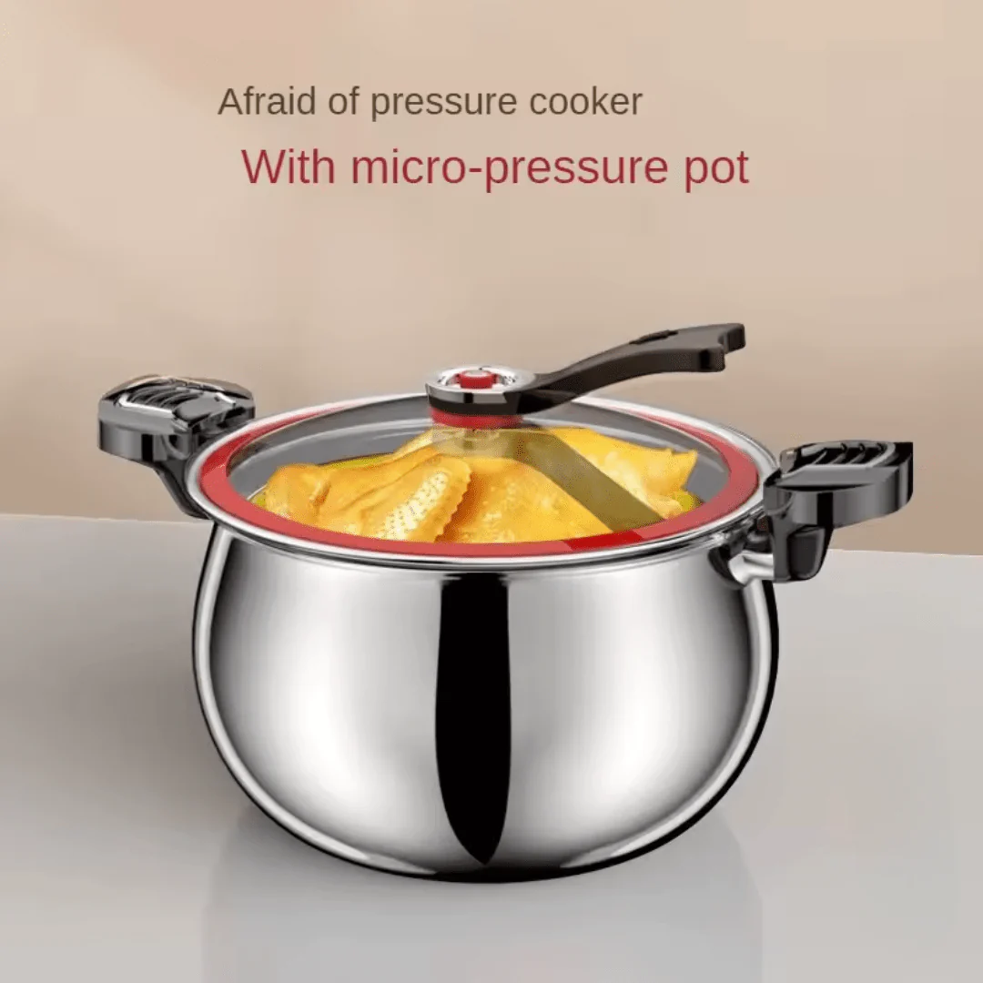 Multi-Use Micro-Pressure Cooker with Handle - Image 5