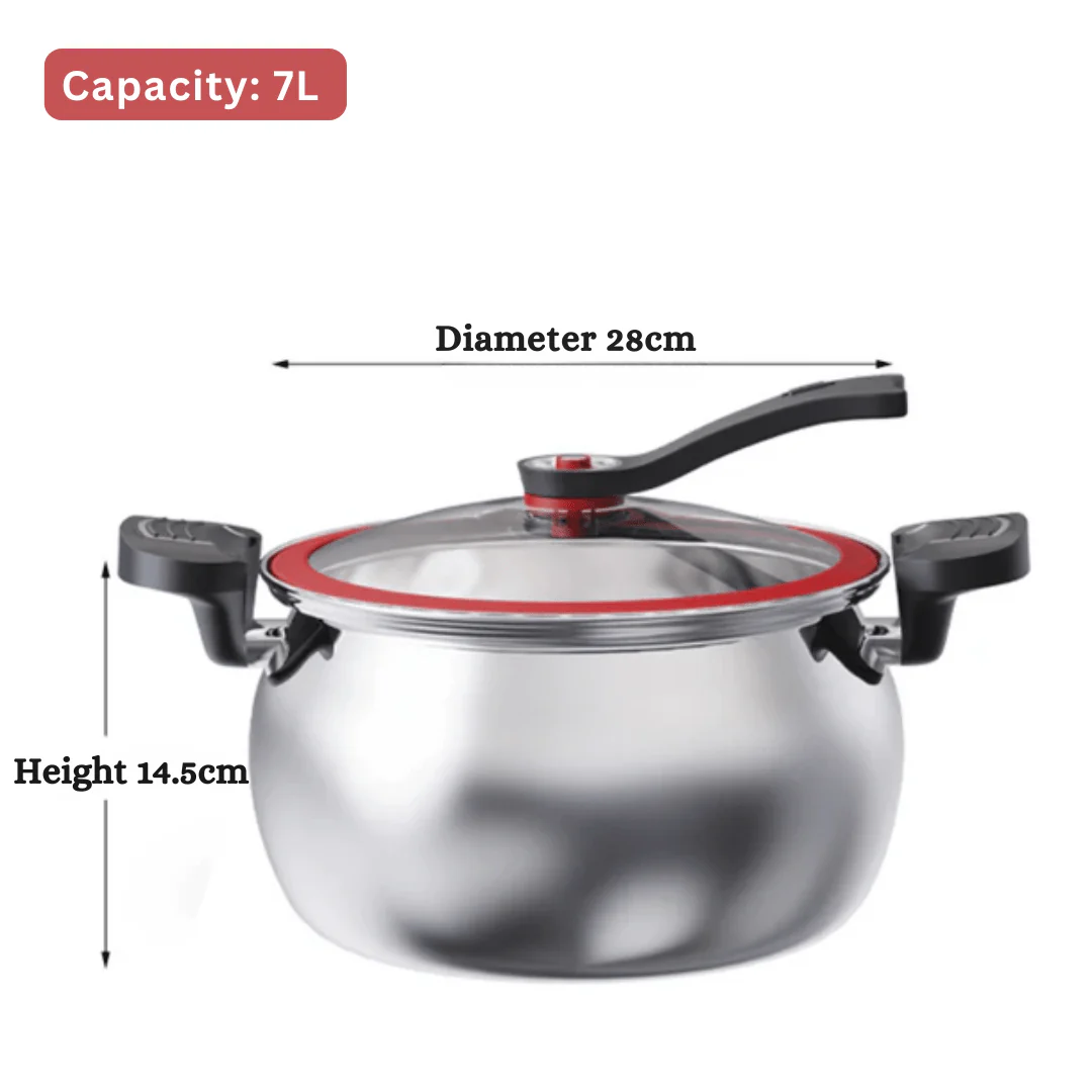 Multi-Use Micro-Pressure Cooker with Handle - Image 6