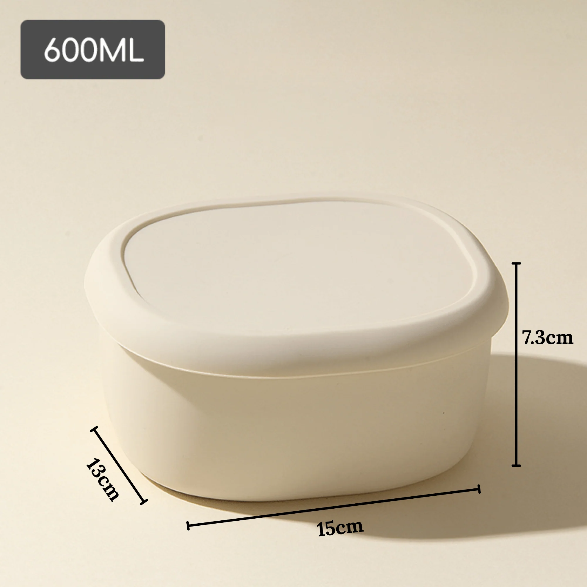 Multi-Use Silicone Food Storage Container with Lid for Daily Storage - Image 9