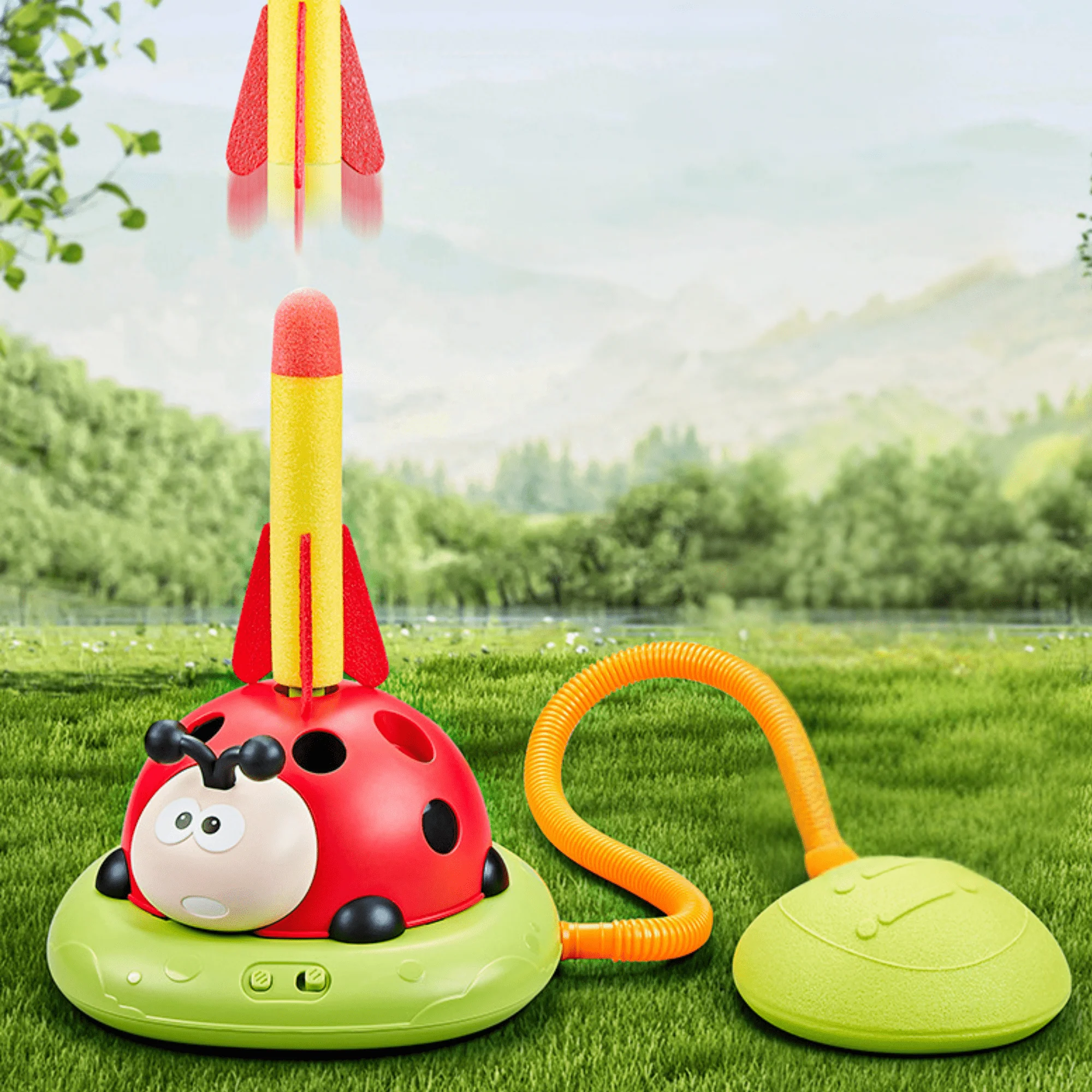 Multifunctional 3-in-1 Ladybug Sports Set for Kids Exercise Fun - Image 3