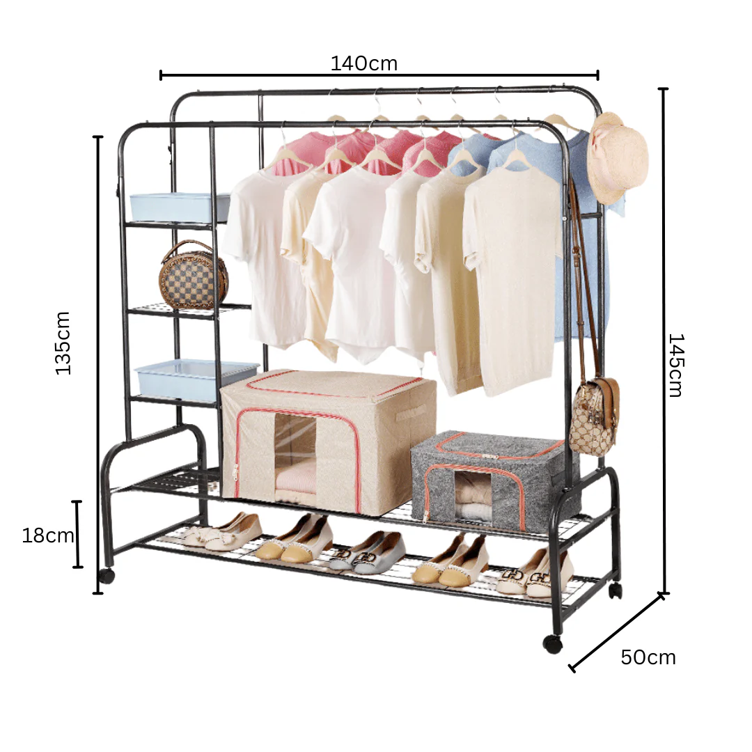 Multifunctional Cloth and Shoe Rack - Image 7