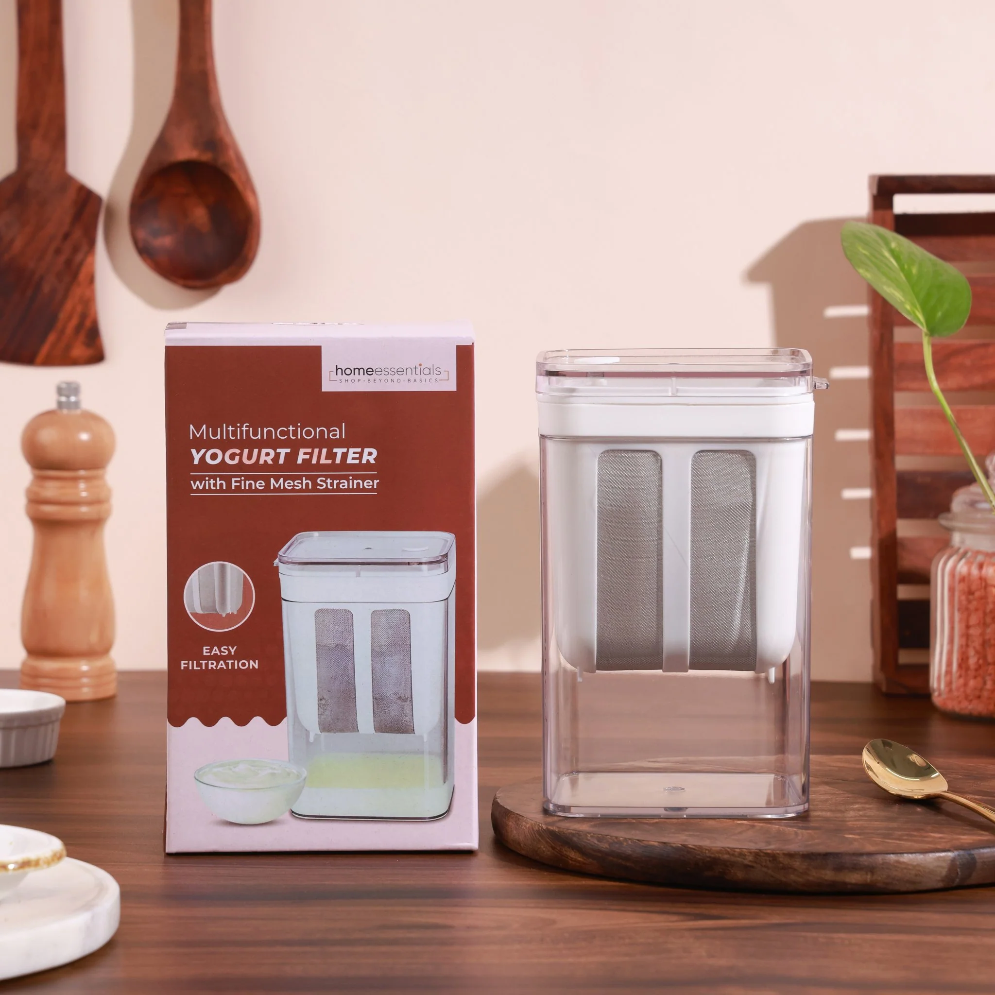 Multifunctional Yogurt Filter with Fine Mesh Strainer - Image 7