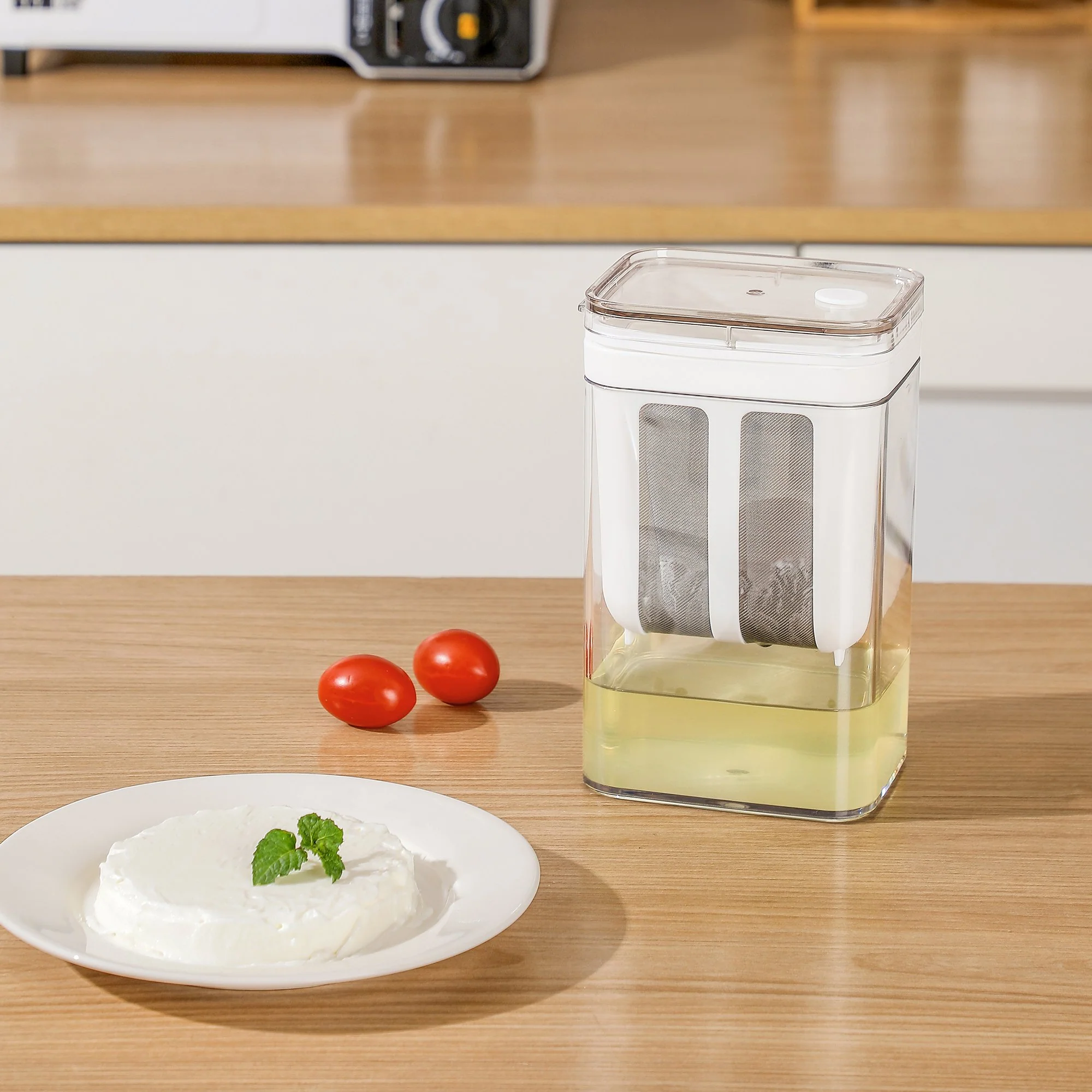 Multifunctional Yogurt Filter with Fine Mesh Strainer - Image 6