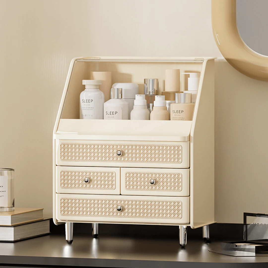 Multi-Layer Drawer Organizer Box for Cosmetics & Jewelry Storage - Image 6