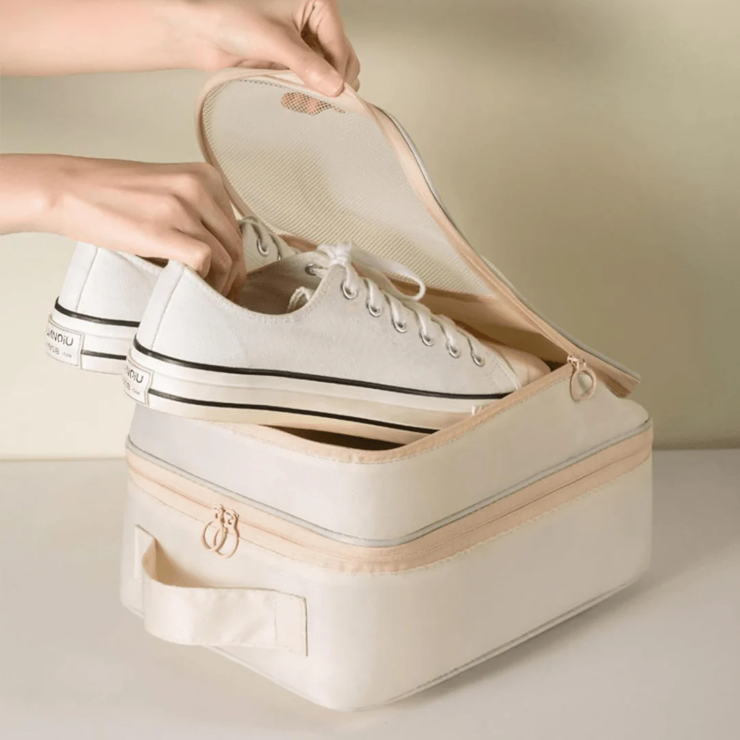 Multifunctional Oxford Cloth Travel Shoes Storage Bag - Image 3