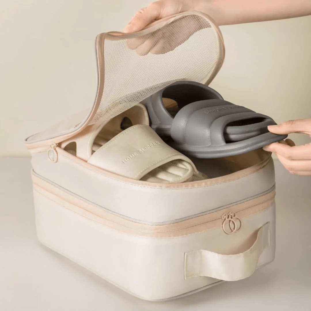 Multifunctional Oxford Cloth Travel Shoes Storage Bag - Image 9