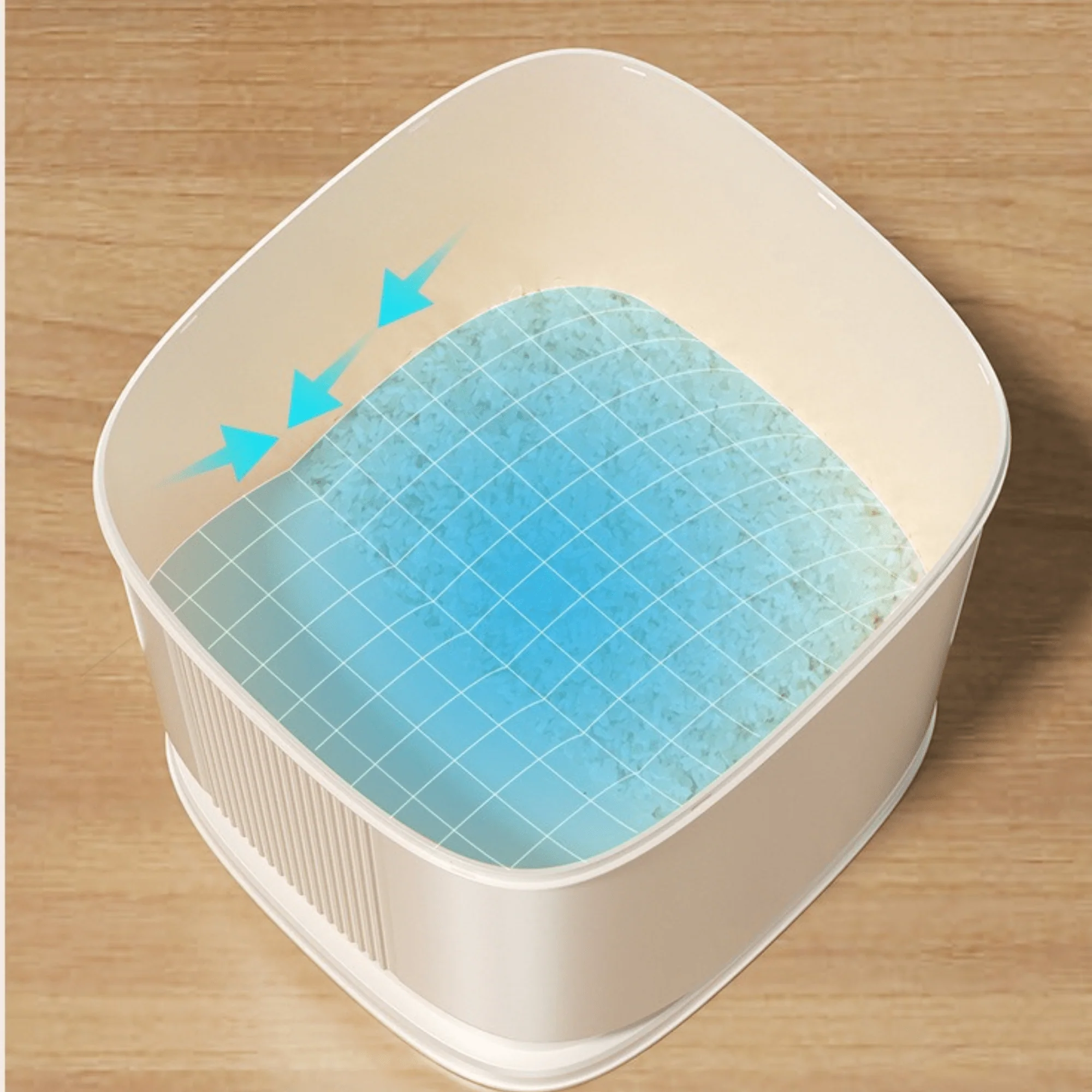 Multifunctional Plastic Moisture Proof Grain Storage Container(6Kg) - Image 6
