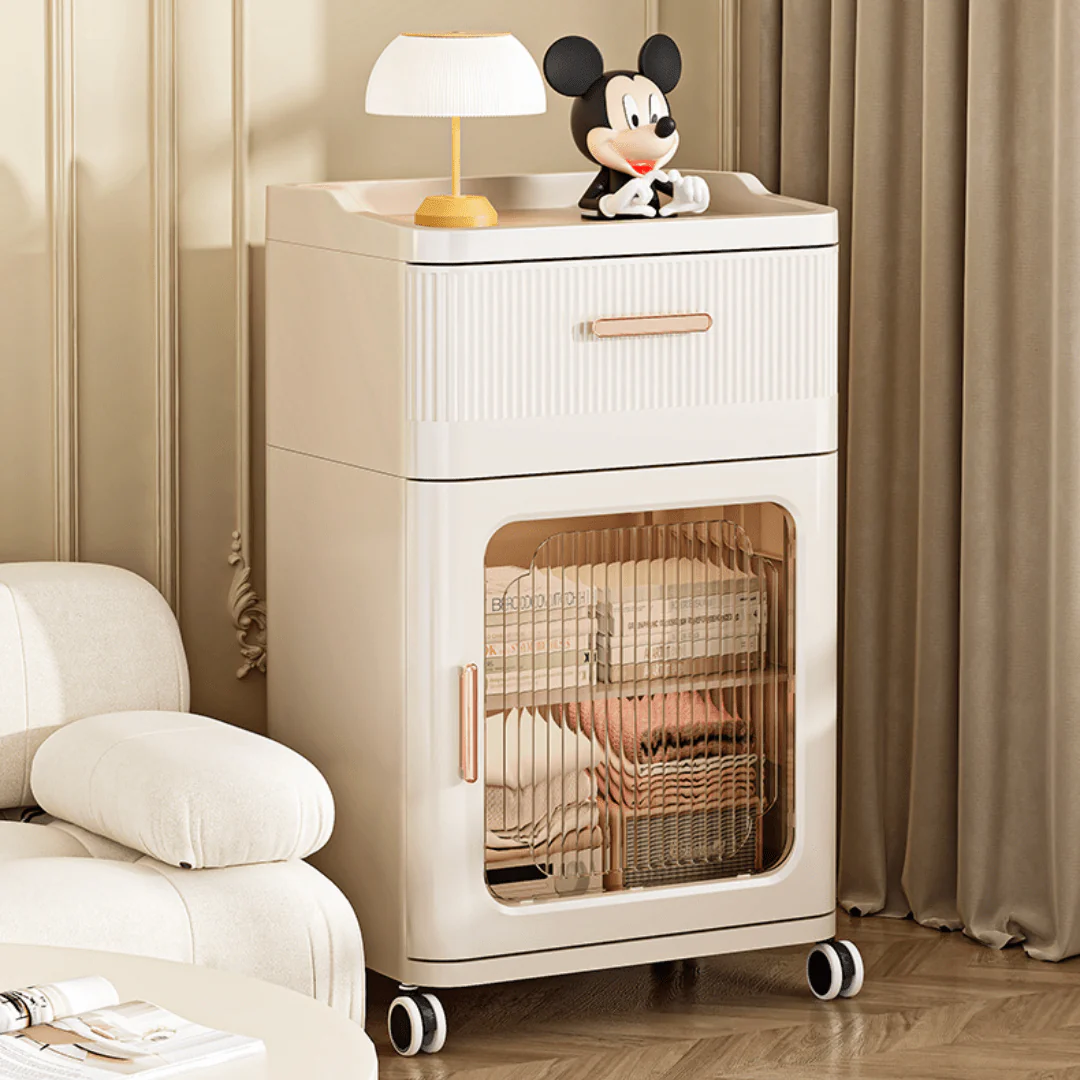 Multifunctional Plastic Movable Storage Cabinet(42cm) - Image 5