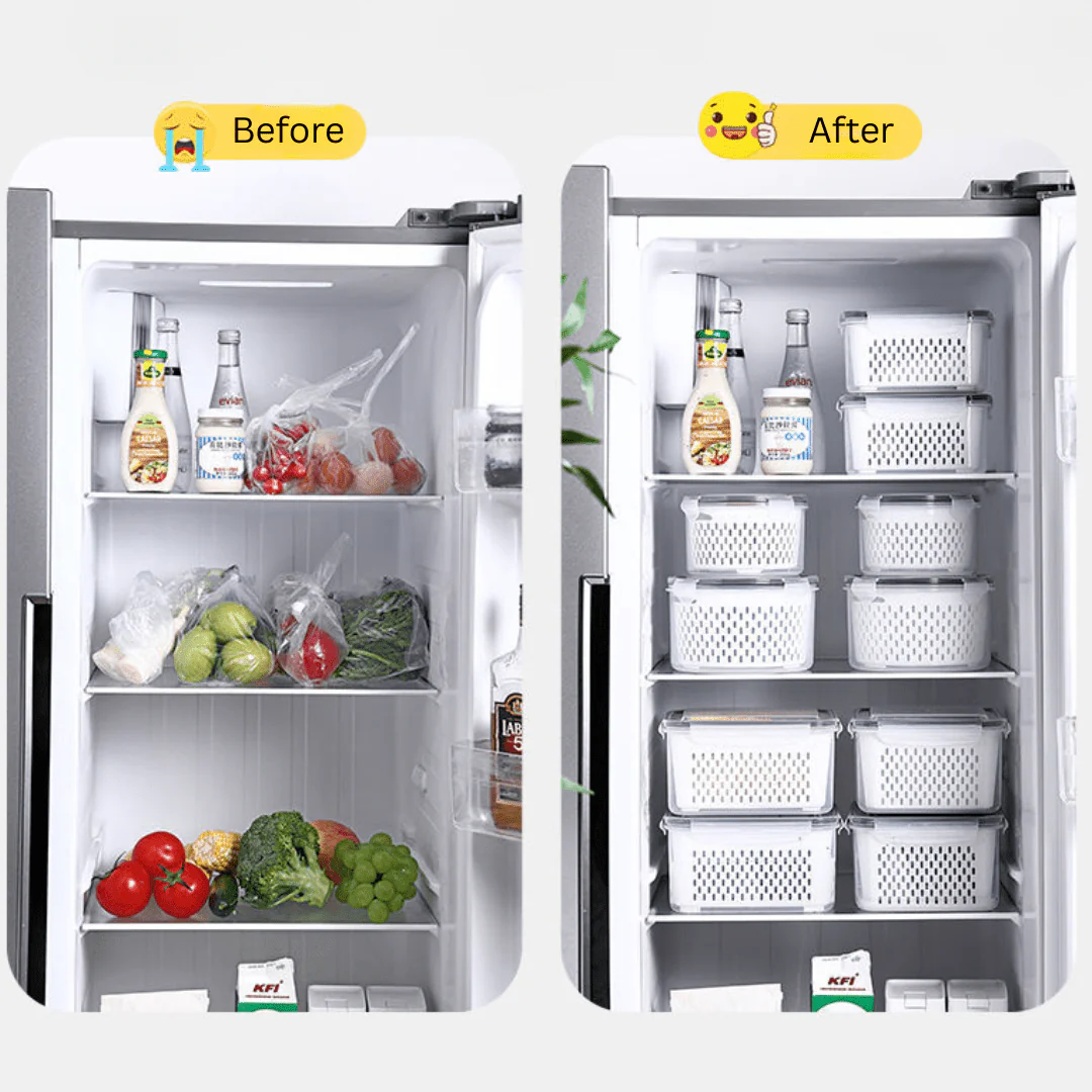 Multifunctional Plastic Sealed Rectangular Storage Box - Image 6