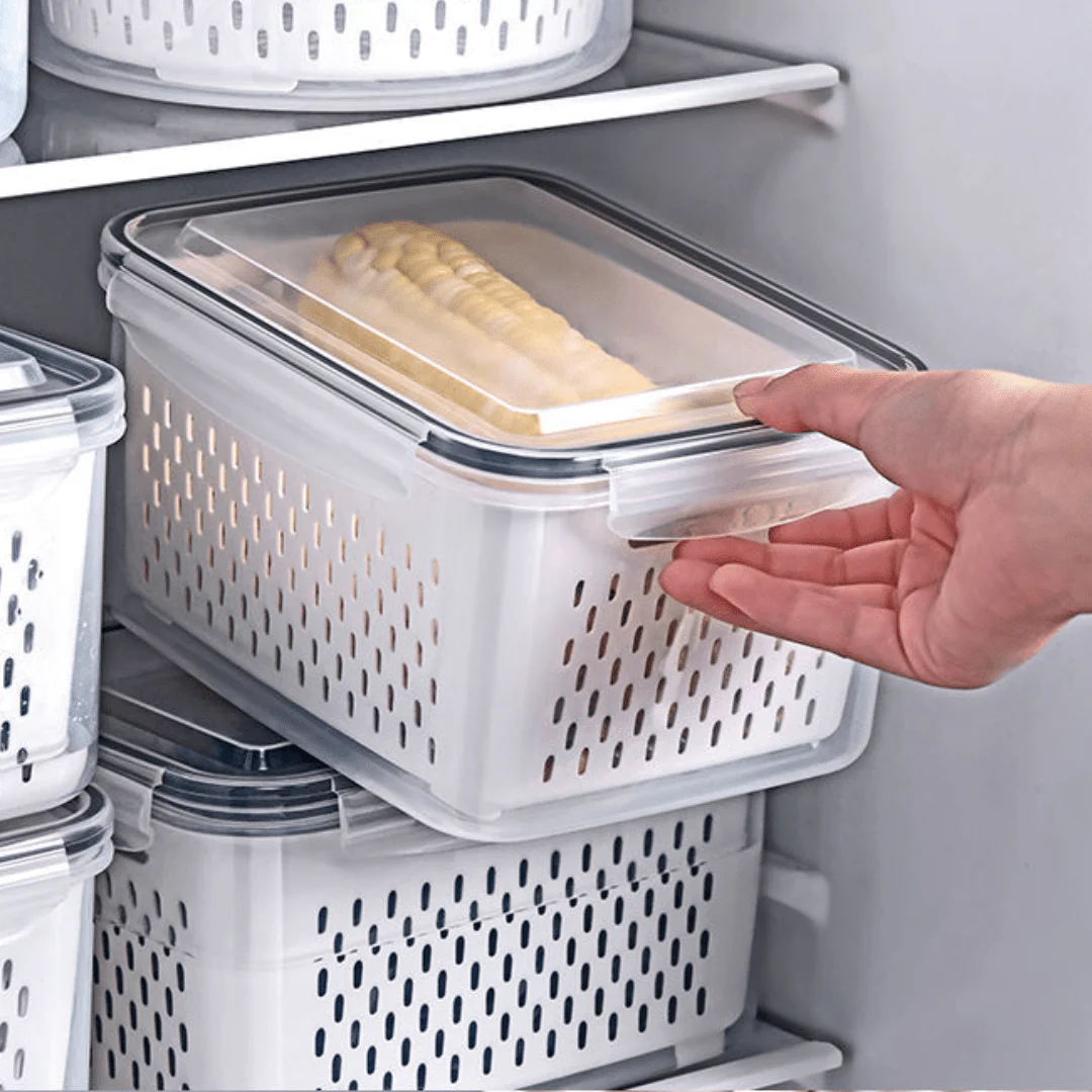 Multifunctional Plastic Sealed Rectangular Storage Box - Image 7