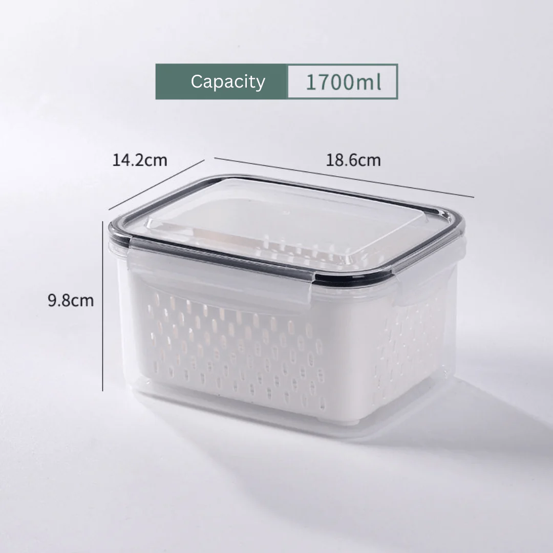 Multifunctional Plastic Sealed Rectangular Storage Box - Image 9