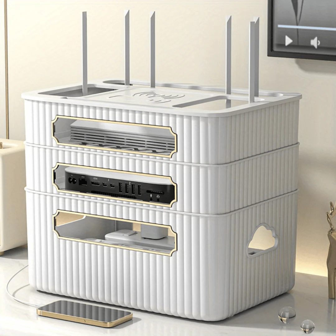 Multifunctional Router Storage Box - Image 4