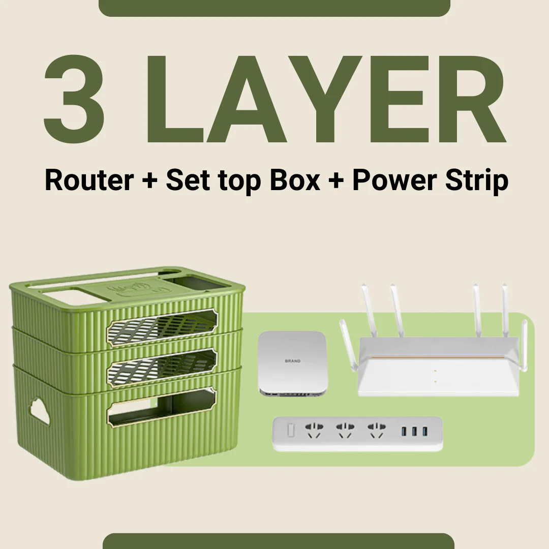 Multifunctional Router Storage Box - Image 7