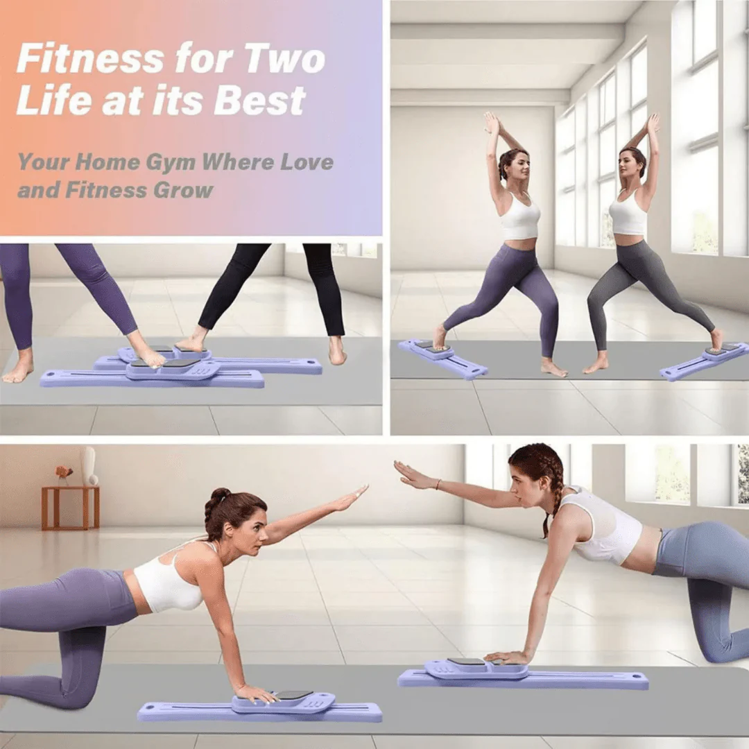 Multifunctional Smart Pilates Abdominal and Chest Shaping Fitness Board (120 cm) - Image 2