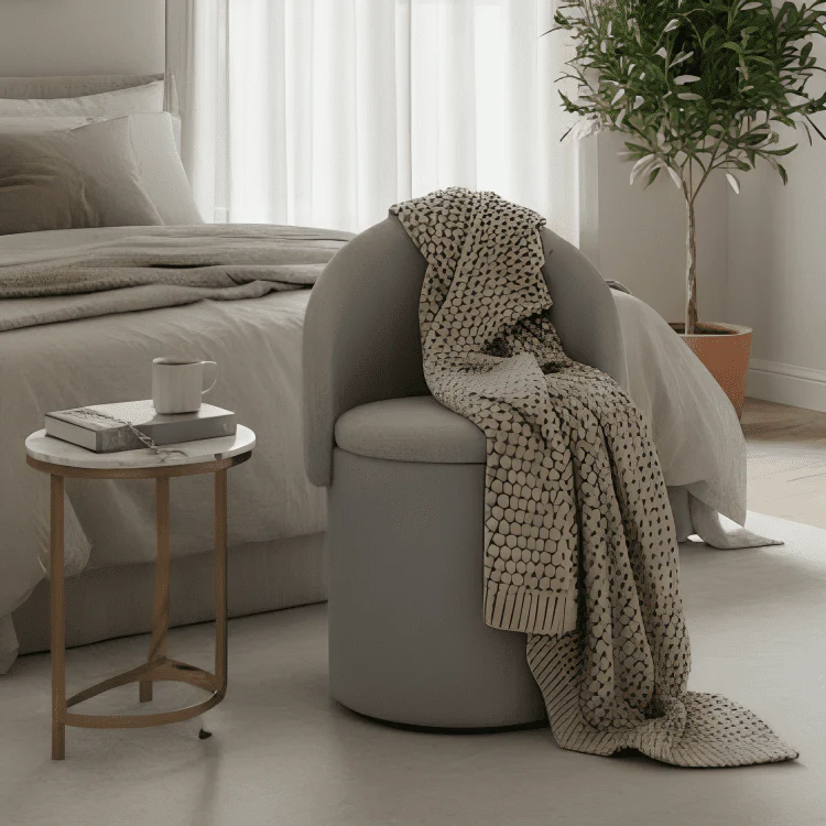 Multifunctional Stool with Storage - Image 2