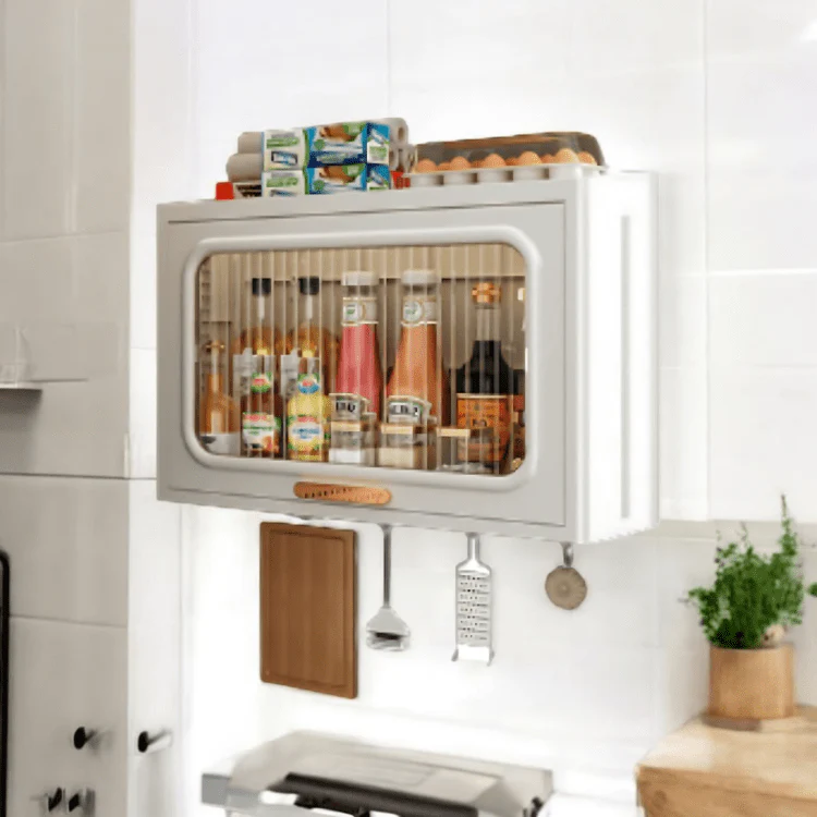 Multifunctional Wall-Mounted Kitchen & Bathroom Storage Cabinet (50cm) - Image 6