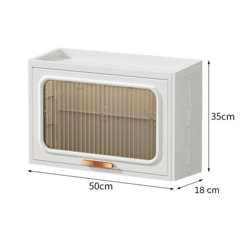 Multifunctional Wall-Mounted Kitchen & Bathroom Storage Cabinet (50cm) - Image 7