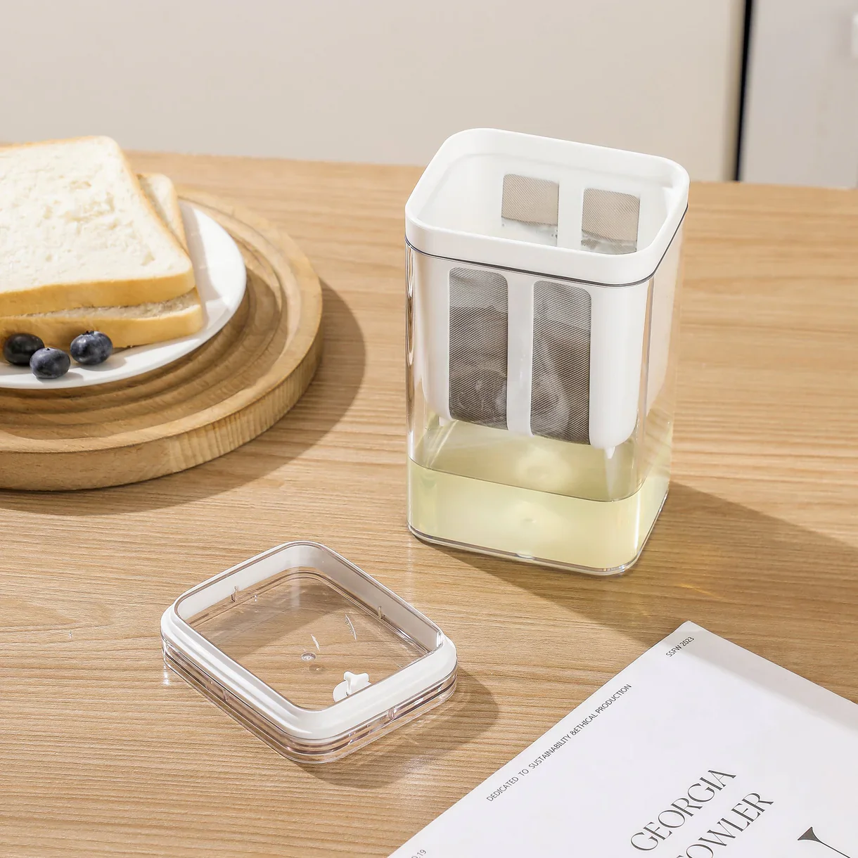Multifunctional Yogurt Filter with Fine Mesh Strainer - Image 3