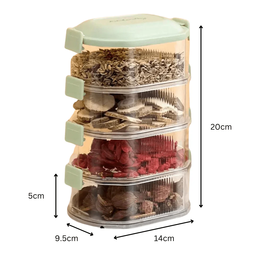 Multilayer Seasoning Storage Box - Image 9