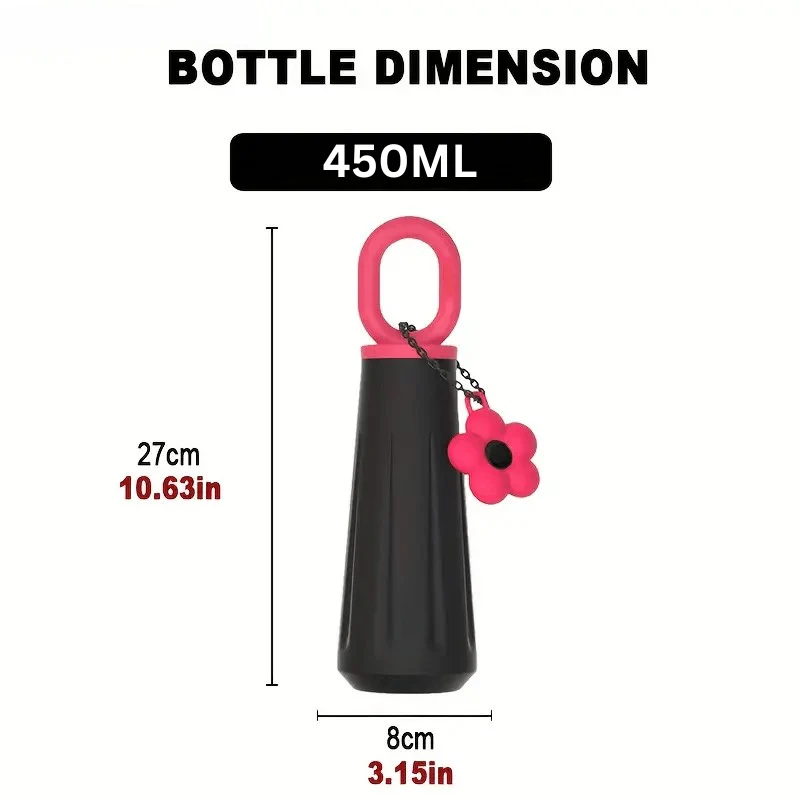 Multi-Purpose 316 Stainless Steel Insulated Water Bottle (450ml) - Image 7
