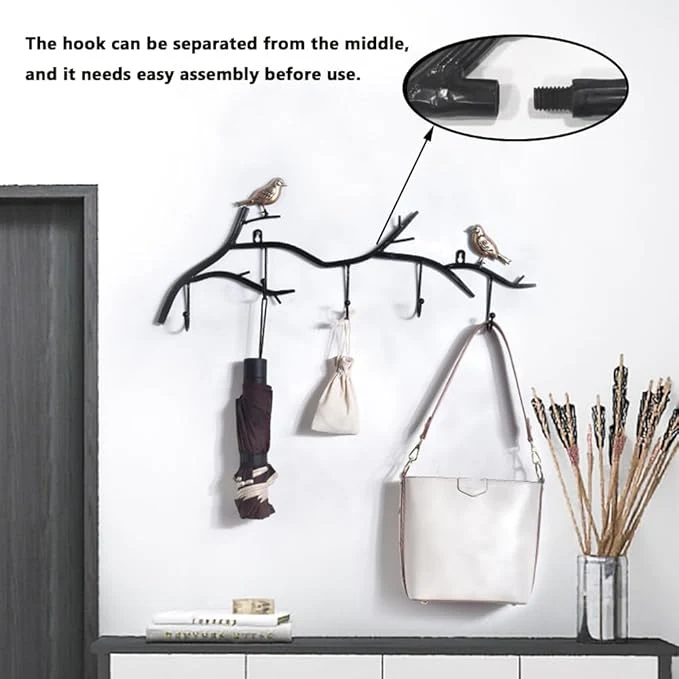Multipurpose Heavy Duty Wall Mounted Storage Hooks (70cm) - Image 4