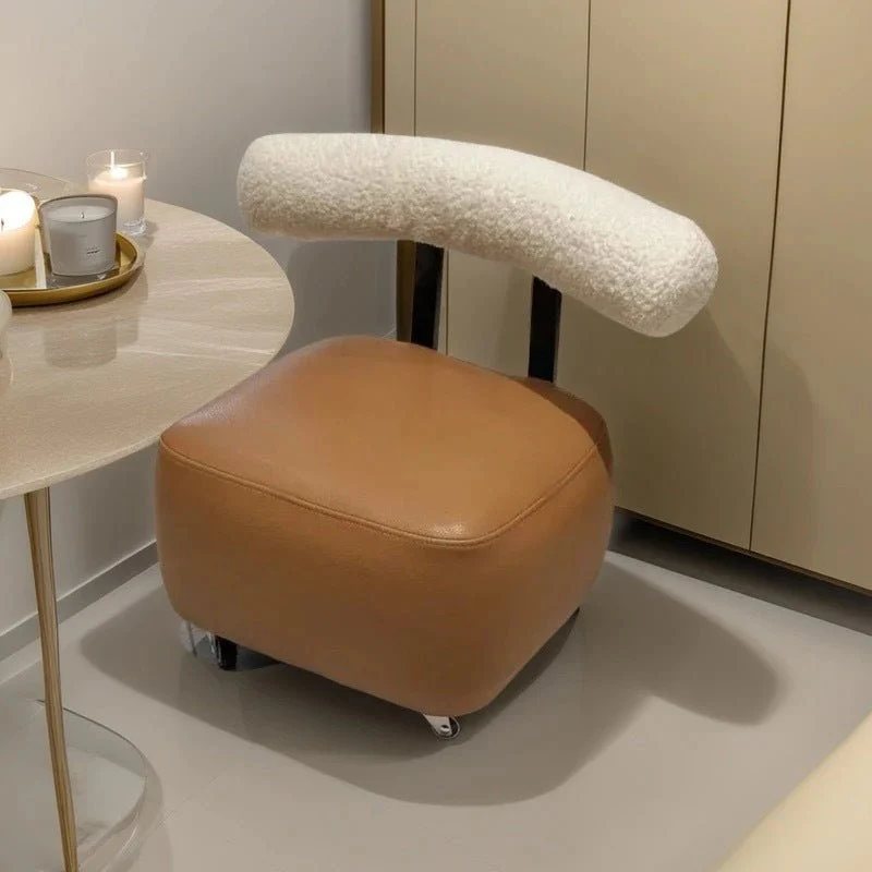 Multipurpose Movable Stool with Wheels - Image 3