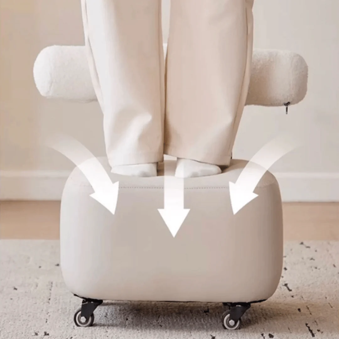 Multipurpose Movable Stool with Wheels - Image 6