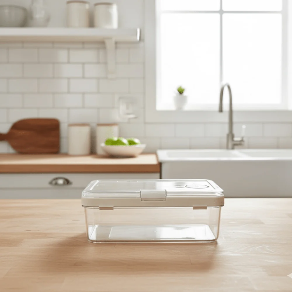 Multi-Purpose Portable Leak-Proof Sealing Crisper Box with Ice Crystals - Image 9