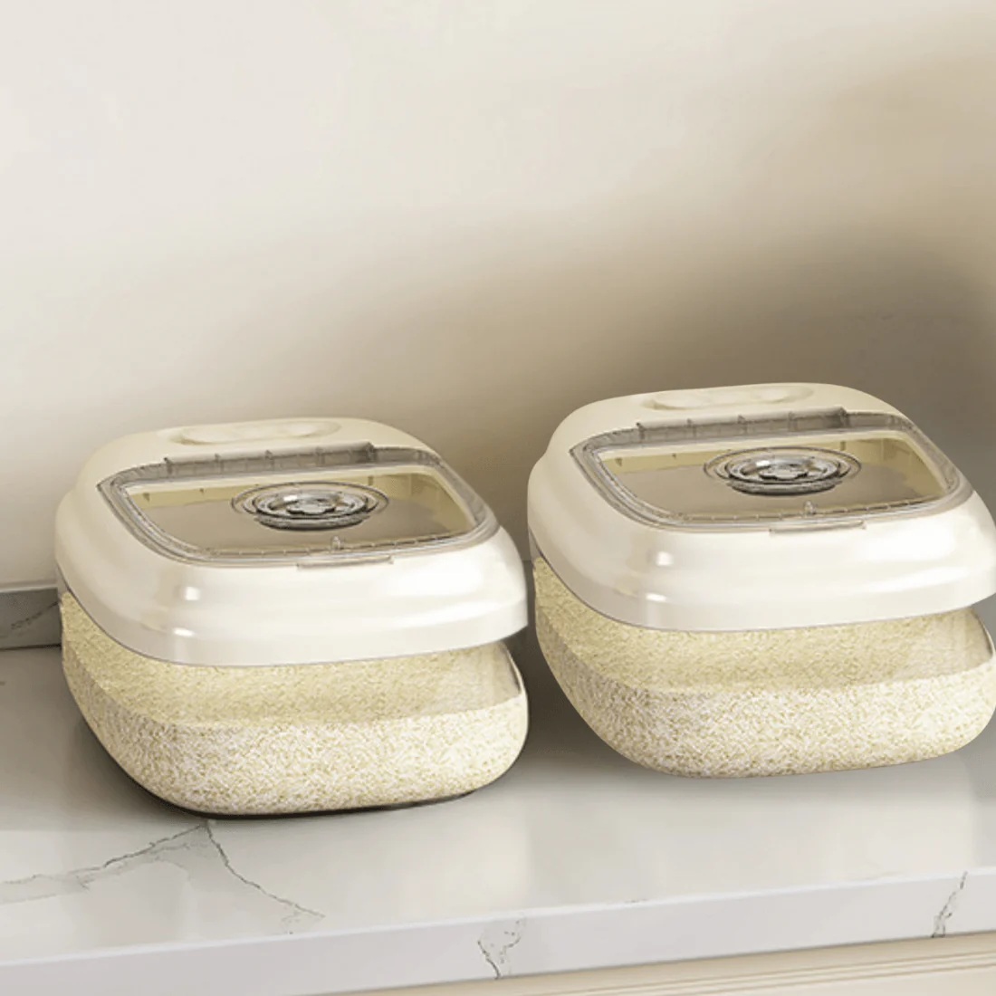 Multipurpose Rice Food Storage Container with Airtight Sealing Lid(5Kg) - Image 2