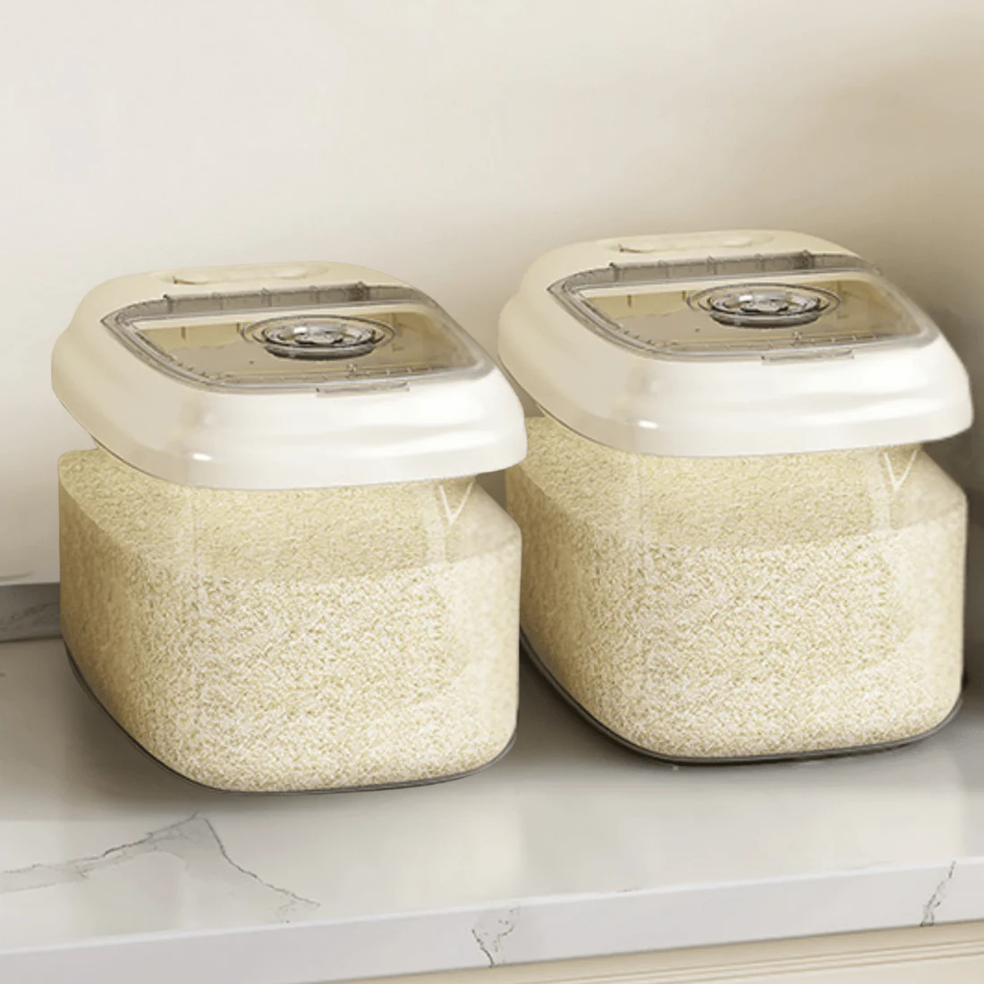 Multipurpose Rice Food Storage Container with Airtight Sealing Lid(10Kg) - Image 3