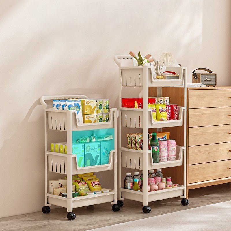 Multipurpose Rolling Cart Wheeled Storage Organizer - Image 3