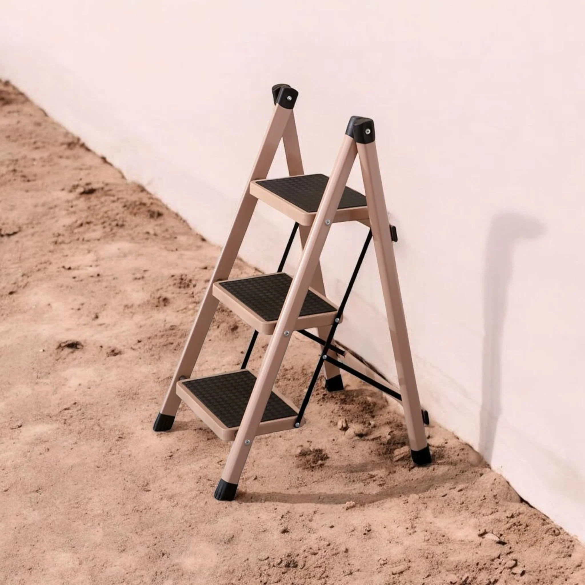 Multipurpose Three Steps Folding Storage Ladder(82cm) - Image 4