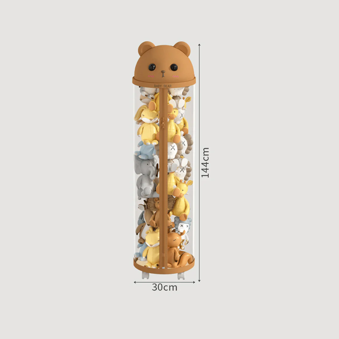 Multipurpose Transparent Plastic Storage Tube with Zipper(30cm) - Image 8