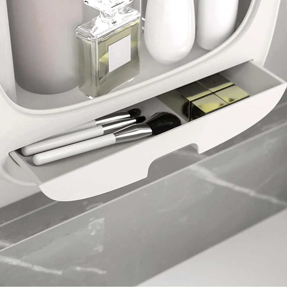 Multipurpose Wall Mounted Cosmetic Storage Box (34cm) - Image 3