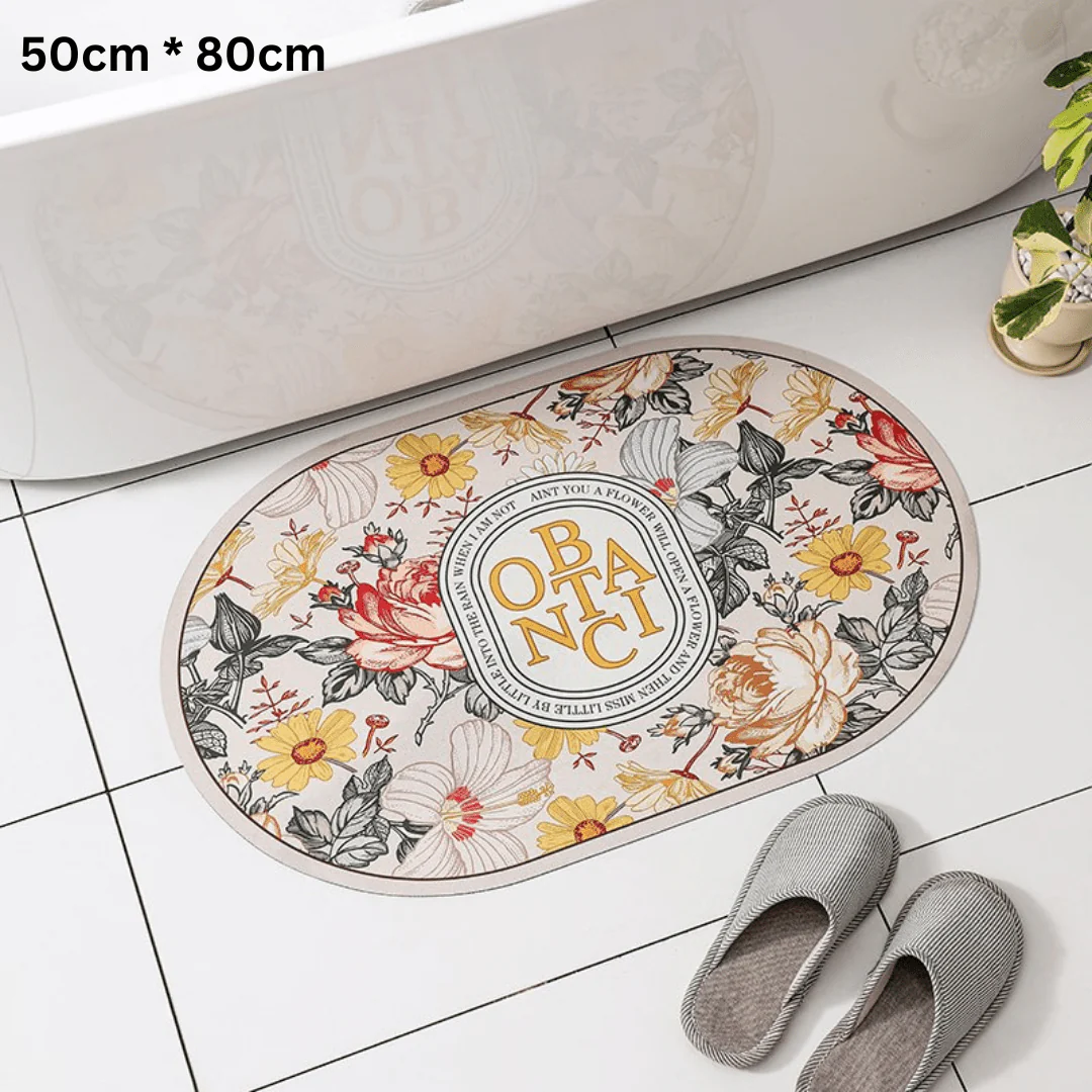 Multipurpose Waterproof Leather Foot Mats (Round Style-1) - Image 5