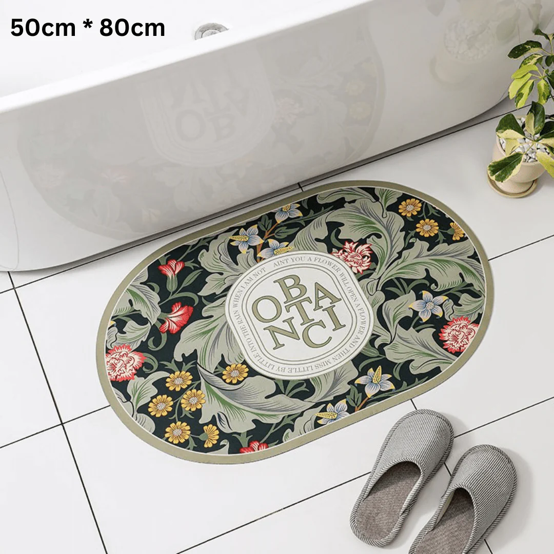 Multipurpose Waterproof Leather Foot Mats (Round Style-2) - Image 5