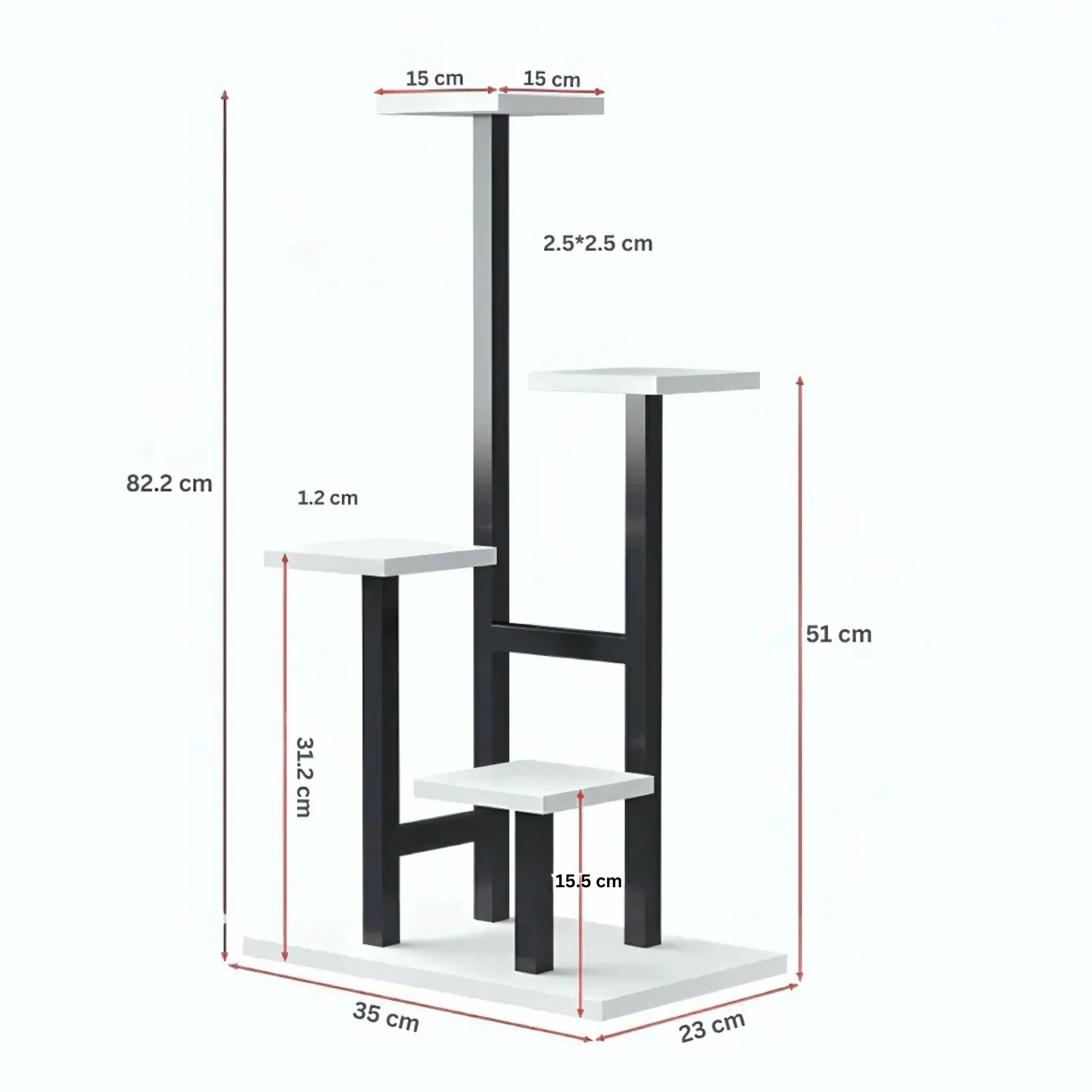 Nature Nest Multi-Tier Plant Rack - Image 7