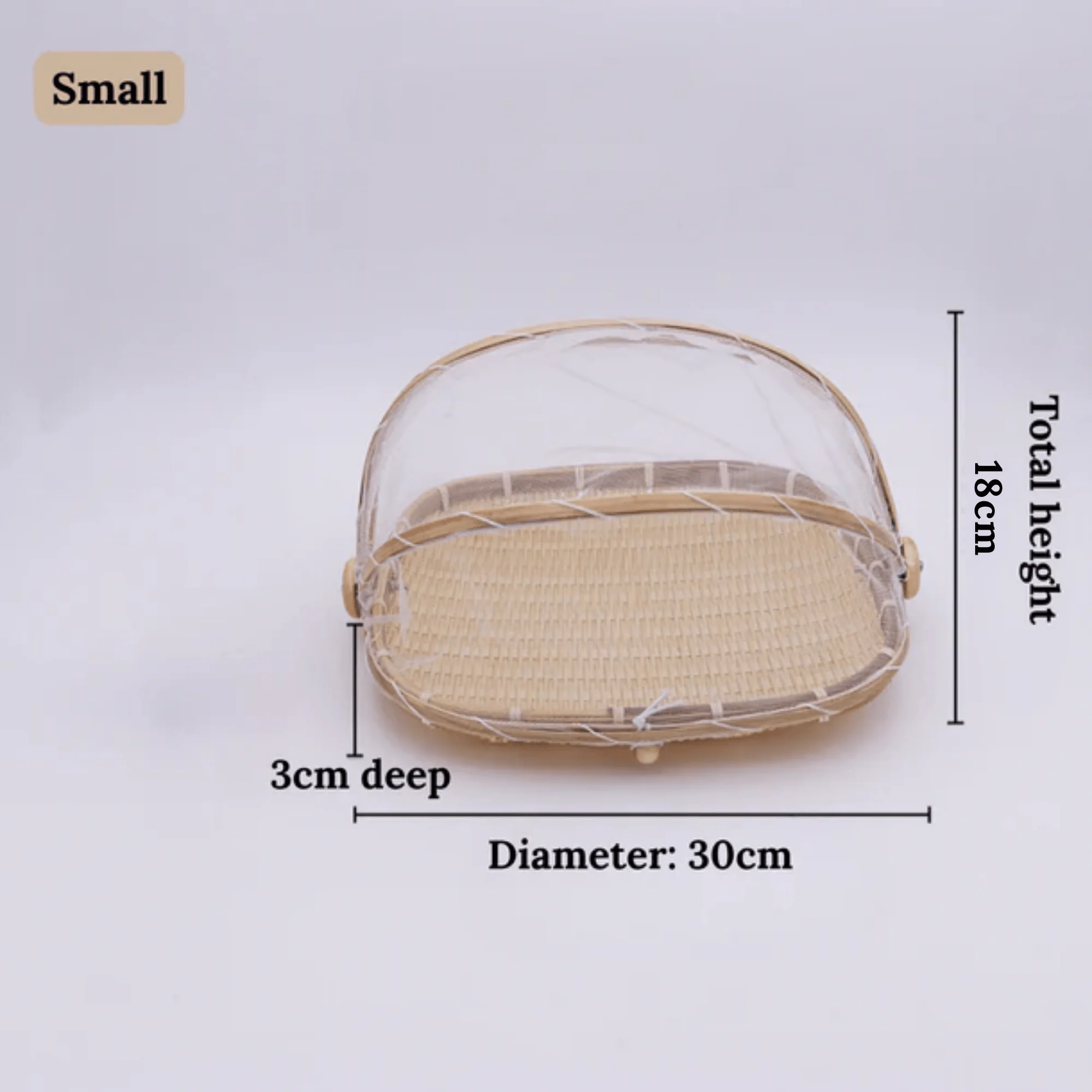 Nature Shield Square Bamboo Basket (Small) - Image 6