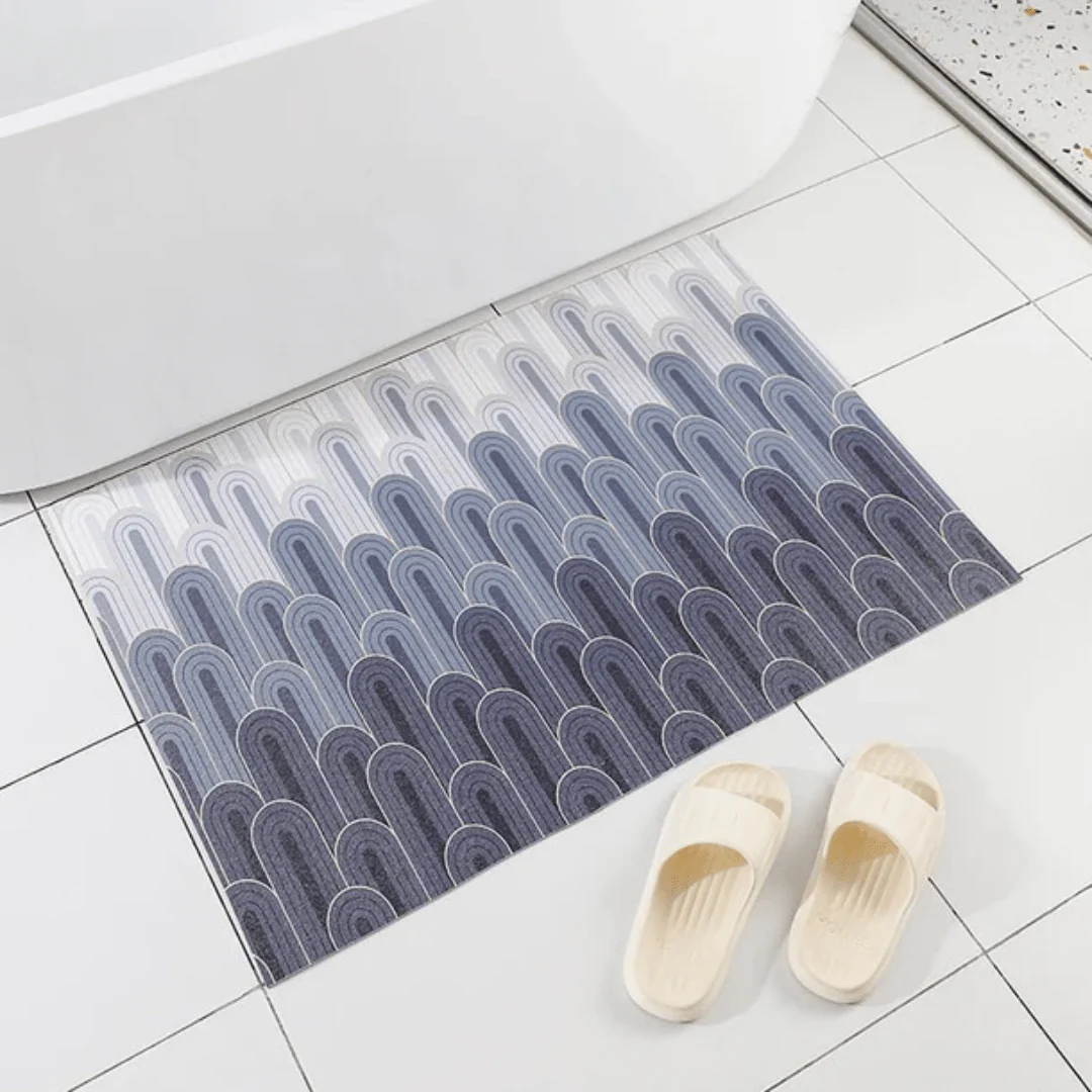 Non-Slip Cuttable Luxury Floor Mats (Blue) - Image 4